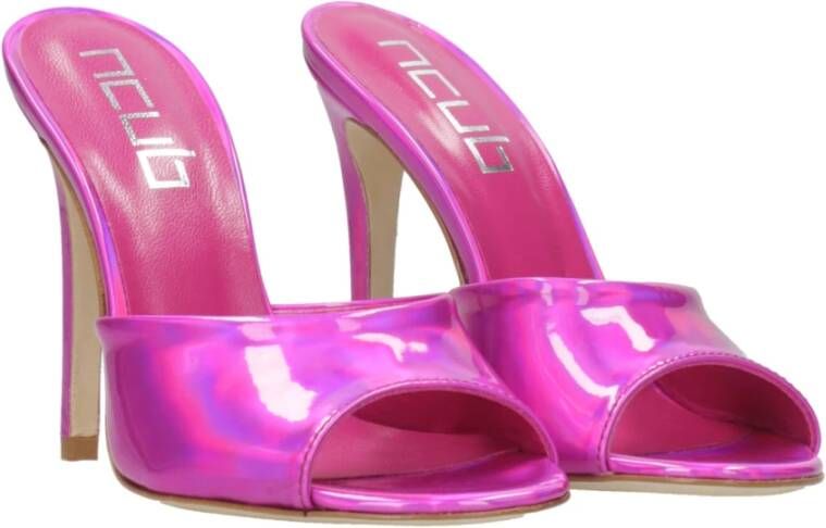 Ncub Fuchsia Sandalen Met Stiletto Hak Pink Dames