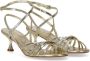 Ncub Sandalen MAMY PLATIN SANDALE MIT ABSATZ in champagne kleuren - Thumbnail 3