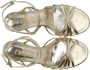 Ncub Sandalen MAMY PLATIN SANDALE MIT ABSATZ in champagne kleuren - Thumbnail 6