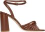 Ncub Sandalen Bruin Brown Dames - Thumbnail 3