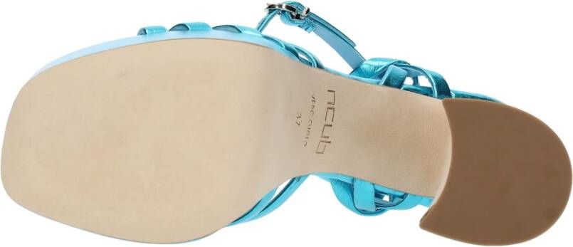 Ncub Sandalen Clear Blue Dames