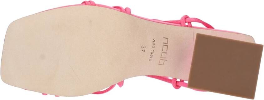 Ncub Sandalen Fuchsia Pink Dames