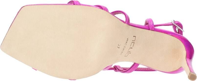 Ncub Sandalen Fuchsia Pink Dames