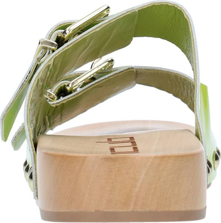 Ncub Sandalen Groen Green Dames