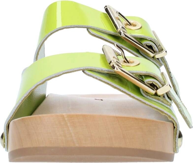 Ncub Sandalen Groen Green Dames