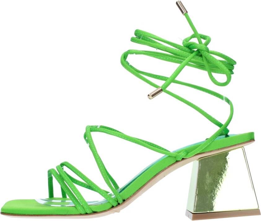 Ncub Sandalen Groen Green Dames