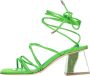 Ncub Sandalen Groen Green Dames - Thumbnail 2