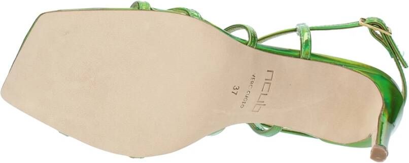 Ncub Sandalen Groen Green Dames