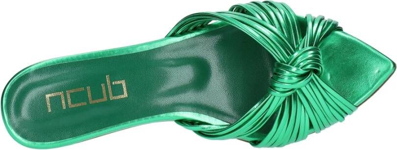 Ncub Sandalen Groen Green Dames