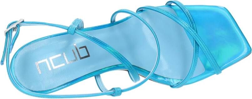 Ncub Sandalen Helder Blauw Blue Dames