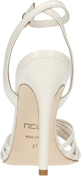 Ncub Sandalen Wit White Dames