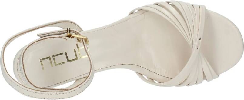 Ncub Sandalen Wit White Dames