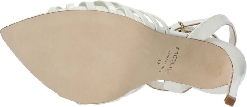 Ncub Sandalen Wit White Dames