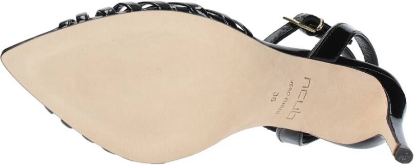 Ncub Sandalen Zwart Black Dames