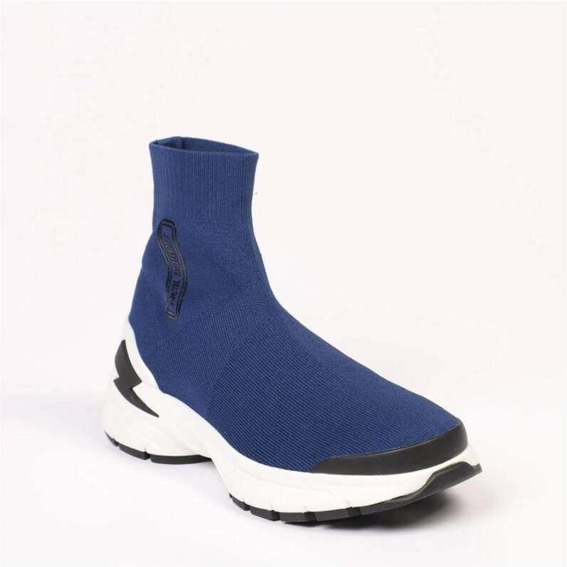 Neil Barrett Blue Sneakers Blauw Heren