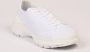 Neil Barrett Witte Bolt Sneakers van Technische Stof White Heren - Thumbnail 2