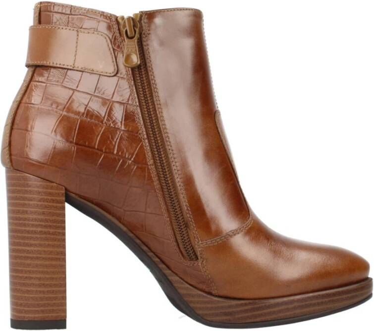 Nerogiardini Ankle Boots Brown Dames