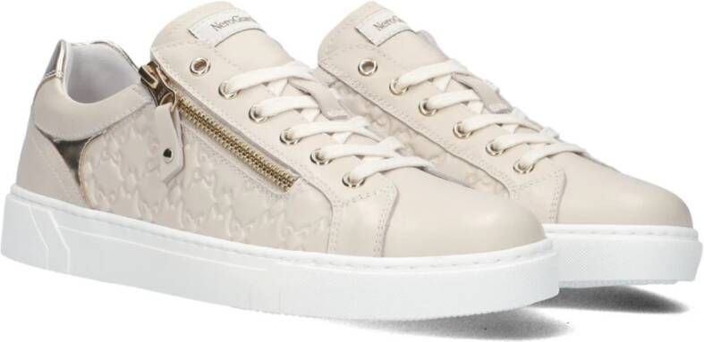 Nerogiardini Beige Dames Sneakers Beige Dames