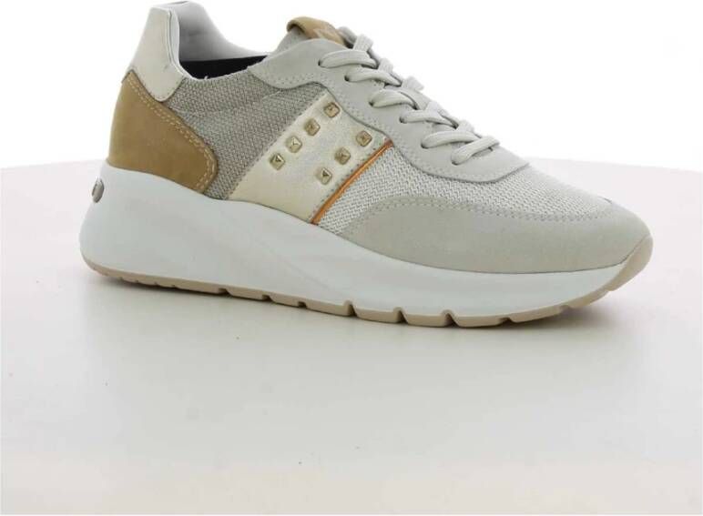 Nerogiardini Beige Damesschoenen Stijlvol Model Multicolor Dames