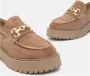 Nerogiardini Stijlvolle Loafer Schoenen voor Mannen Brown Dames - Thumbnail 3