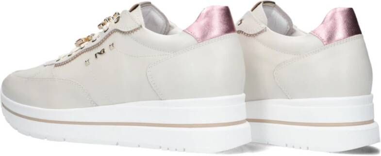 Nerogiardini Beige Sneakers voor Vrouwen Beige Dames