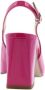 Nerogiardini Fuchsia Patent Slingback Sandalen Pink Dames - Thumbnail 16