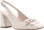 Nerogiardini Slingback Vernice Latte Sandalen Beige Dames - Thumbnail 3