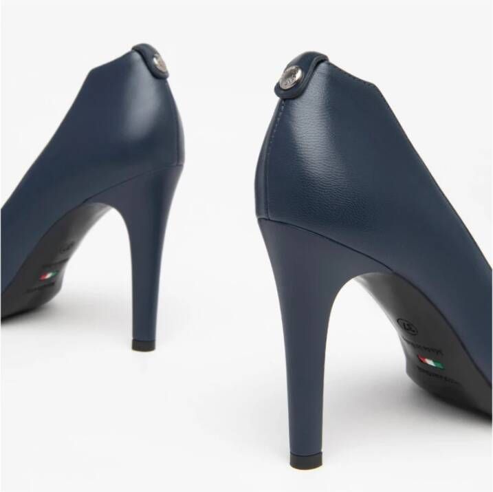 Nerogiardini Blauwe hoge hakken schoenen Blue Dames