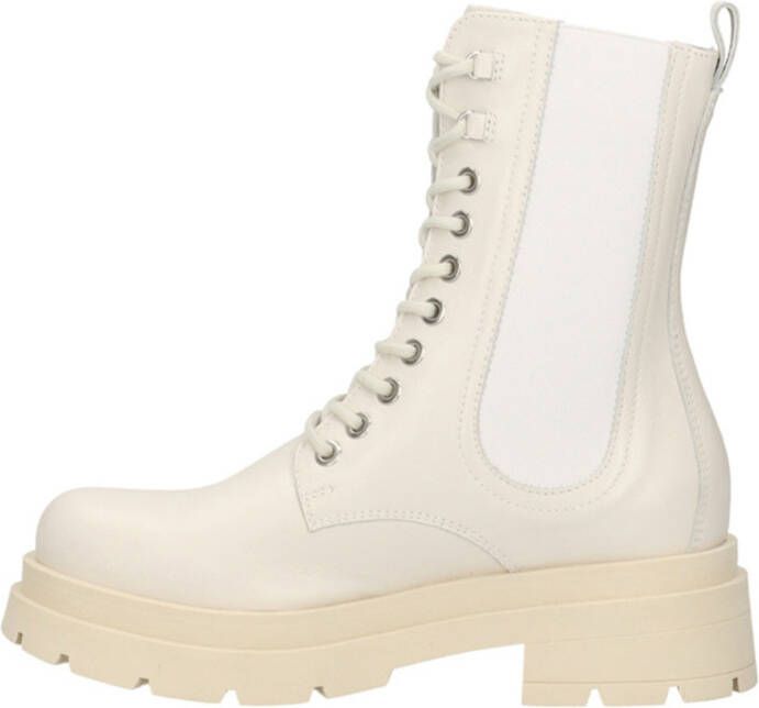 Nerogiardini Lace-up Boots White Brown Dames - Foto 3