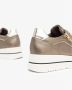 Nerogiardini Bruine Leren Sneakers met Ritssluiting Brown Dames - Thumbnail 4