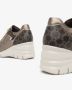 Nerogiardini Bruine leren sneakers met ritssluiting Brown Dames - Thumbnail 4