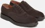 Nerogiardini Suède Oxford Schoenen Bruin Brown Heren - Thumbnail 6