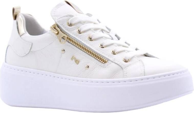 Nerogiardini Elegante Sneaker voor Vrouwen White Dames