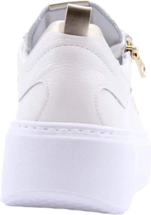 Nerogiardini Elegante Sneaker voor Vrouwen White Dames