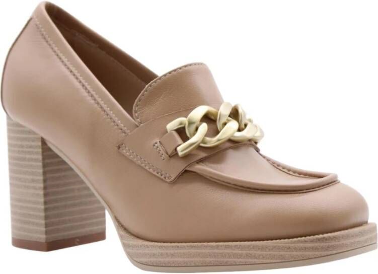 Nerogiardini Elegante Mocassin Pumps Brown Dames