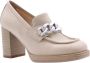 Nerogiardini Stijlvolle Moccasin Loafers voor Vrouwen Beige Dames - Thumbnail 23