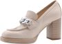 Nerogiardini Stijlvolle Moccasin Loafers voor Vrouwen Beige Dames - Thumbnail 24