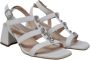 Nerogiardini Casual Wit Leren Dames Sandalen White Dames - Thumbnail 8