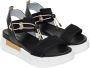 Nerogiardini Zwarte Lage Sandalen Elegante Zomerstijl Black Dames - Thumbnail 23