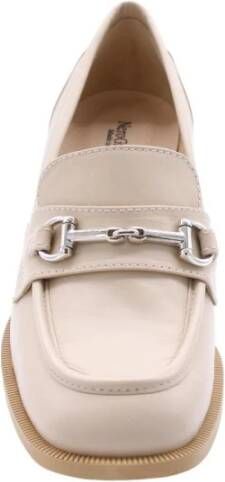 Nerogiardini Elegant Cher Moccasin Heels Beige Dames