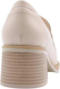 Nerogiardini Elegant Cher Moccasin Heels Beige Dames