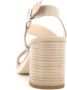 Nerogiardini Dames Hoge Hak Sandalen Beige Dames - Thumbnail 9