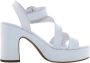 Nerogiardini Dames Hoge Hak Sandalen White Dames - Thumbnail 3