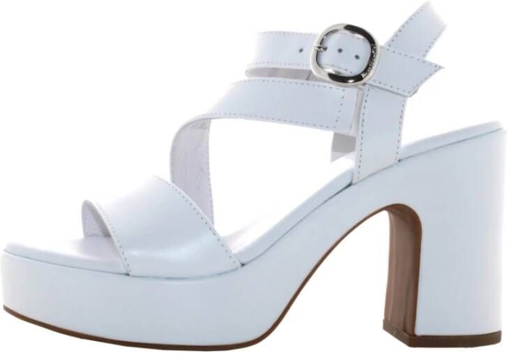 Nerogiardini Dames Hoge Hak Sandalen White Dames