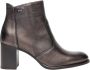 Nerogiardini Dames Enkellaarzen Zwart Stijlvol Model Brown Dames - Thumbnail 10