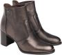 Nerogiardini Dames Enkellaarzen Zwart Stijlvol Model Brown Dames - Thumbnail 11