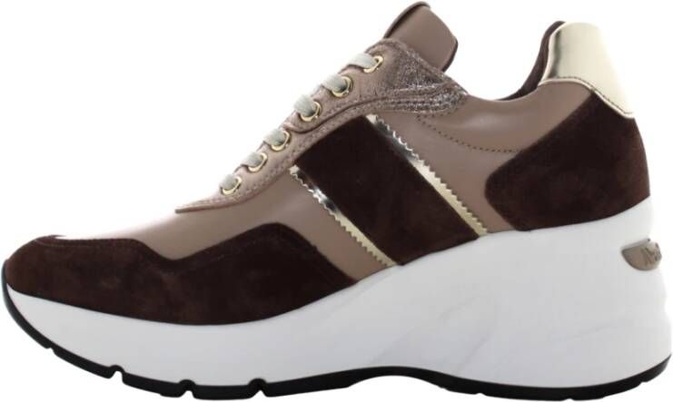 Nerogiardini Dames wedge sneakers Brown Dames