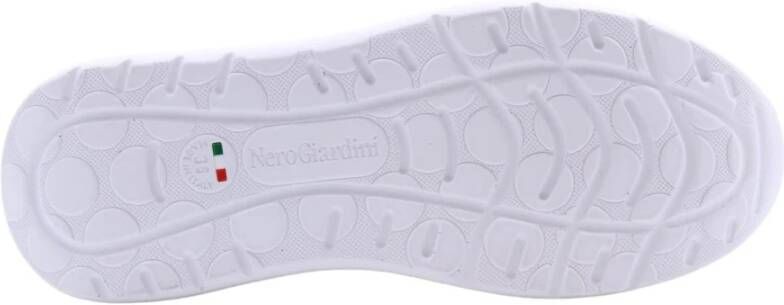 Nerogiardini Stijlvolle Delpech Sneaker voor Vrouwen White Dames