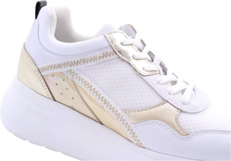 Nerogiardini Stijlvolle Delpech Sneaker voor Vrouwen White Dames