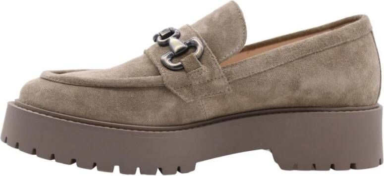 Nerogiardini Dumbo Mocassin Schoenen Gray Dames